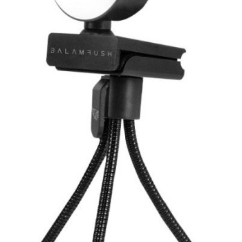 Cámara Web Balam Rush Full HD 1080p con Micrófono y Luz LED Modelo BR-932974 Cámara Web Balam Rush Full HD 1080p con Micrófono y Luz LED Modelo BR-932974
