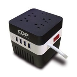 Regulador de Voltaje CDP AVR 600VA 4 Contactos - Modelo RU-AVR604
