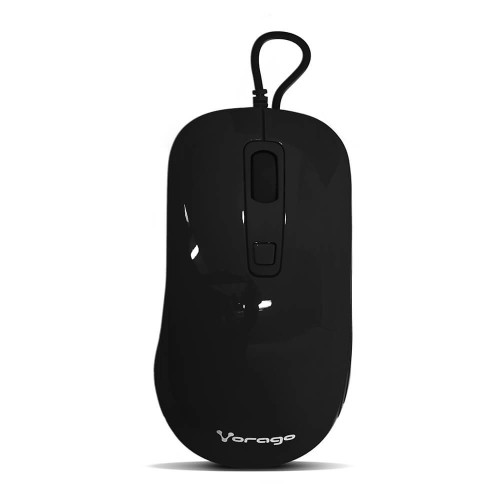 Mouse Vorago MO-102/N Negro, 4 Botones, USB, 1600 DPI, Óptico