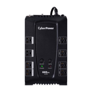 No Break CyberPower 685VA/390W 8 Contactos Línea Interactiva AVR CP685AVRG