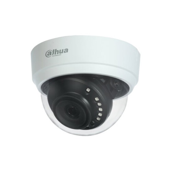 Cámara CCTV Dahua DH-HAC-D1A21N-0280B - 2MP - Domo - Lente 2.8 mm - IR 20M - Interior - DH-HAC-D1A21N-0280B