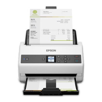 Escáner Epson WorkForce DS-870 - 65ppm - 600dpi - USB 3.0 - Dúplex - Blanco
