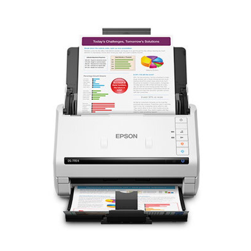 Escáner Epson DS-770II - 45ppm - USB - Dúplex - Blanco - B11B262201