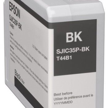 Tinta Epson Original Negro para Impresoras ColorWorks - Modelo C13T44B120