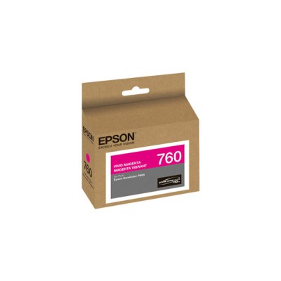 Tinta Epson 760 - Magenta Vivo - 26ml - T760320