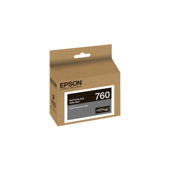 Tinta Epson 760 - Negro Mate - 26ml - T760820