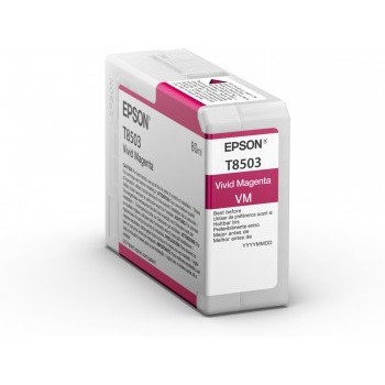 Tinta Epson T850 UltraChrome - Magenta Vivo - 80ml - T850300