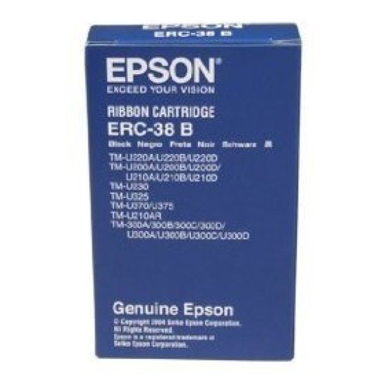 Cinta Epson ERC-38B - Negro - ERC-38B