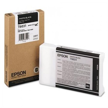 Tinta Epson T603 Ultrachrome K3 Negro Fotográfico 220Ml - T603100