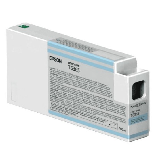 Tinta Epson T636500 - Cian Claro - 700ml - T636500