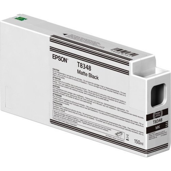 Tinta Epson T834800 Negro Mate 150Ml - T834800