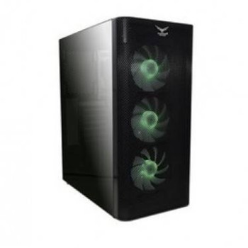 Gabinete Gamer Naceb Zed ATX con 3 Ventiladores LED y Panel Lateral - NA-0613