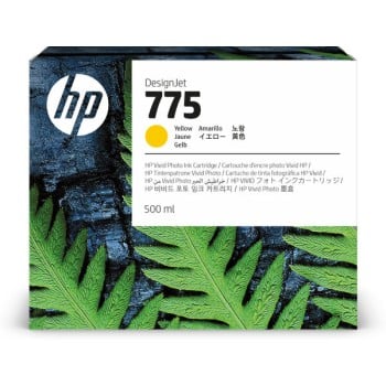 Tinta HP 775 - Amarillo - 500ml - 1XB19A