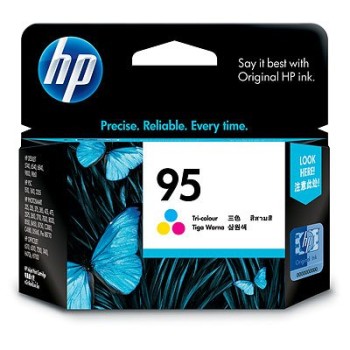 Cartucho de Tinta HP 95 - Tricolor - Original - (C8766WL) - C8766WL