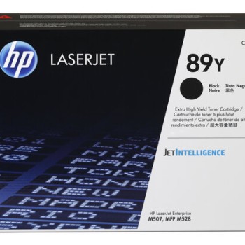 Cartucho de Tóner HP 89Y Negro Original - Alto Rendimiento XL - Modelo CF289Y