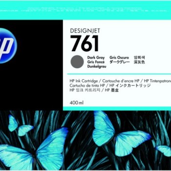 Cartucho de Tinta HP 761 Gris Oscuro Original para DesignJet T7100 - Modelo CM996A Cartucho de Tinta HP 761 Gris Oscuro Original para DesignJet T7100 - Modelo CM996A
