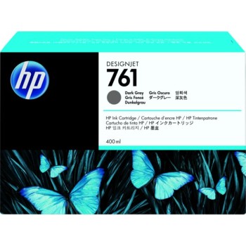 Cartucho de Tinta HP 761 - Gris Oscuro - Original - (CM996A) - CM996A