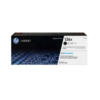 Cartucho de Tóner HP 136X - Negro - LaserJet - Original (W1360X) - W1360X