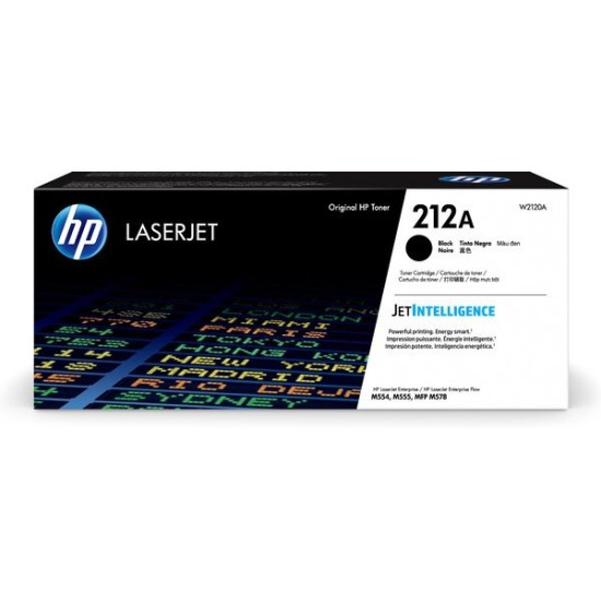 Cartucho de Tóner HP 212A - Negro - W2120A