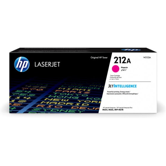 Cartucho de Tóner HP 212A - Magenta - W2123A