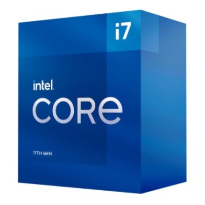 Procesador Intel Core i7-11700 - 2,5GHz - 8 Núcleos - Socket 1200 - 16MB Caché - 65W - BX8070811700
