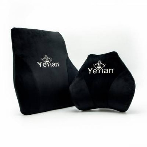Kit de Almohadas Yeyian Aren Serie 2500 Lumbar y Cervical Negro - YKA-20705 Kit de Almohadas Yeyian Aren Serie 2500 Lumbar y Cervical Negro - YKA-20705