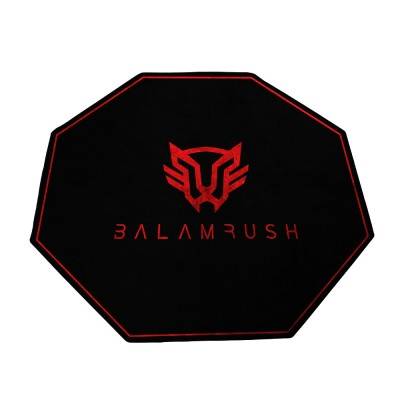 Alfombra Gamer Balam Rush Br 932400 1200X1200X5Mm Negro Con Rojo - BR-932400