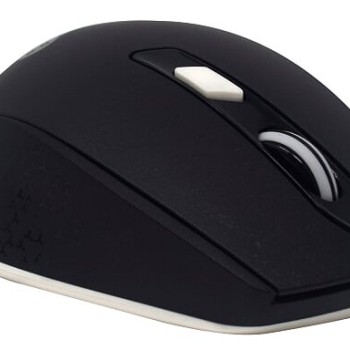 Mouse Inalámbrico Naceb NA-0119N - 6 Botones - 1600 DPI Ajustable - Negro