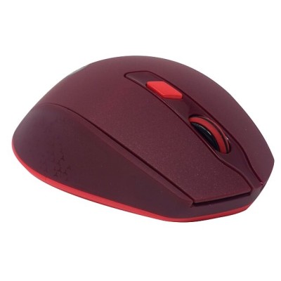 Mouse Naceb Na 0119R Inalámbrico 6 Botones Rojo - NA-0119R