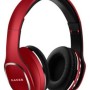 Audífonos Naceb Cetus NA-0307R - Micrófono - Radio AM / FM - Bluetooth - Plegables - Rojo - NA-0307R