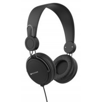 Audífonos Naceb Air Alámbrico 3.5Mm Micrófono 1.2Mts Negro - NA-0313N