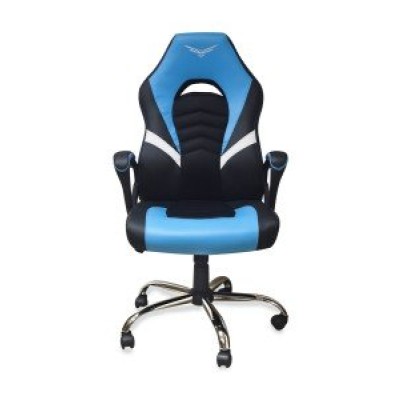 Silla Gamer Naceb Titan Soporta 120Kg Negro Con Azul - NA-0935A