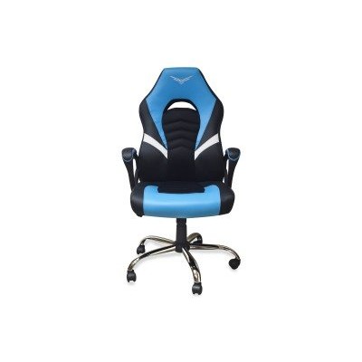 Silla Gamer Naceb Titan Soporta 120Kg Negro Con Azul - NA-0935A