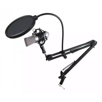 Micrófono Gamer Naceb NA-0953 - Alámbrico - 3.5mm - Negro - NA-0953