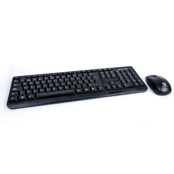 Teclado Y Mouse Naceb Inalámbrico Negro - NA-426