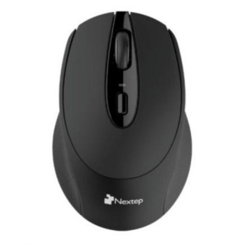 Mouse Nextep NE-410E - Inalámbrico - 1600 DPI - Negro - NE-410E