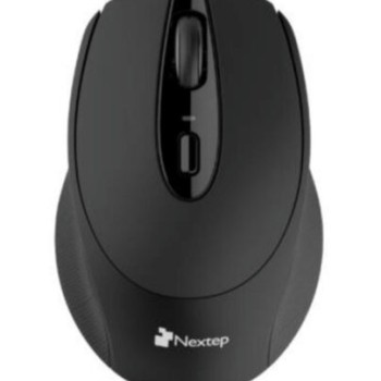 Mouse Inalámbrico Nextep NE-410E - 1600 DPI - Negro - Ambidiestro Mouse Inalámbrico Nextep NE-410E - 1600 DPI - Negro - Ambidiestro