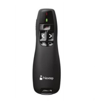 Presentador Inalámbrico Nextep NE-420 - Apuntador Láser - Negro - NE-420