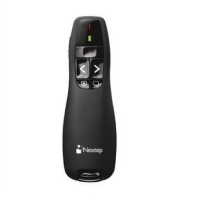 Presentador Inalámbrico Nextep NE-420 - Apuntador Láser - Negro - NE-420