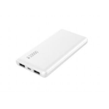 Power Bank Nextep Ultra Ligera - 10000 mAh - USB - Blanco - NE-430B