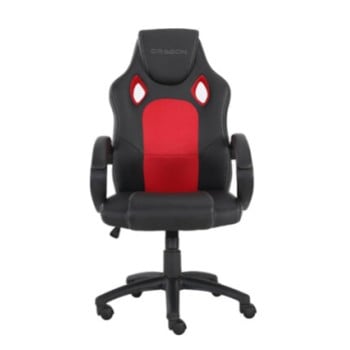Silla Gamer Nextep Dragón Shenron - Soporta 110kg - Negro con Rojo - Modelo NE-463NR