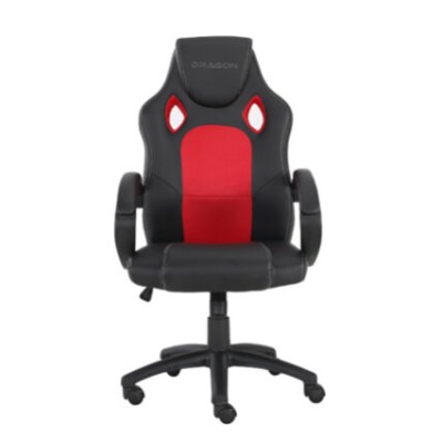 Silla Gamer Nextep Dragón Shenron - Soporta 110kg - Negro con Rojo - NE-463NR