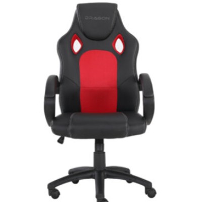 Silla Gamer Nextep Dragón Shenron - Soporta 110kg - Negro con Rojo - NE-463NR