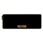 Mouse Pad Gamer Nextep Technology Dragon XT - 800x350mm - RGB - Negro con Naranja - NE-483R