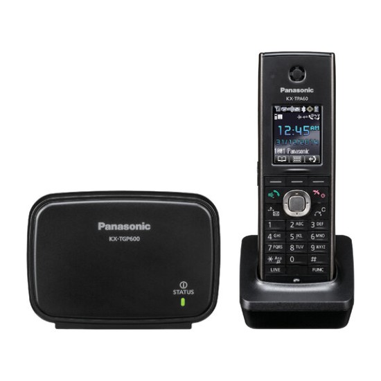 Teléfono Panasonic Kx Tgp600 Inalámbrico 8 Líneas Rj 45 1 Terminal Negro - KX-TGP600B