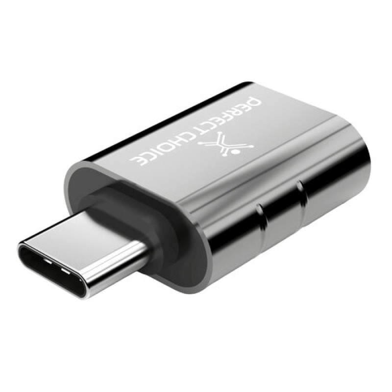 Adaptador USB Perfect Choice PC-101291 - USB Tipo C a USB Tipo A - OTG - PC-101291