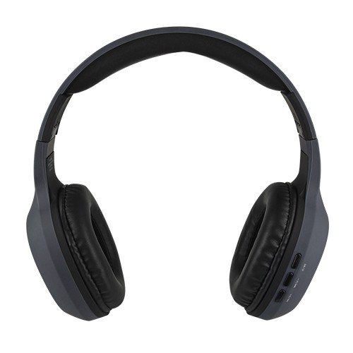 Audífonos Perfect Choice Bluetooth Supraaural Plegables PC-116752 Gris