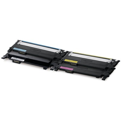 Pack De 4 Cartuchos De Tóner S Print Clt P406C Negro/Cian/Magenta/Amarillo (Su379A) - SU379A