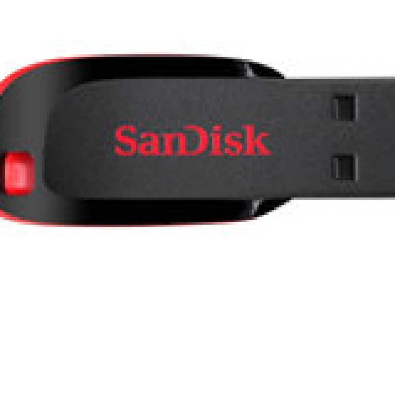 Memoria Usb Sandisk Cruzer Blade 16Gb Usb 2.0 Negro/Rojo - SDCZ50-016G-B35