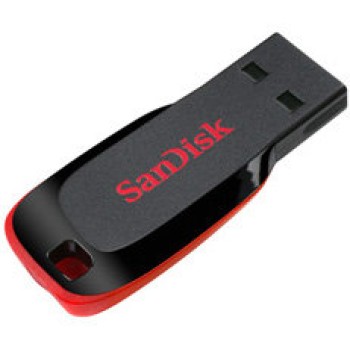 Memoria USB SanDisk Cruzer Blade 32GB USB 2.0 Negro/Rojo - SDCZ50-032G-B35